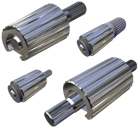 Reell heavy duty constant torque insert positioning hinge TI-300-series, symmetrical or one-directional (asymmetrical)
