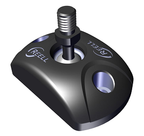 Reell 3-dimensional spherical torque hinge for positioning in several axis