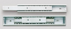 Sugatsune (Lamp) stainless steel mini guide rail for drawers (full extension, 2-way extension) (non magnetic)