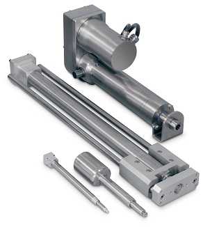 Tolomatic stainless steel, foodgrade electrical linear leadscrew and ballscrew actuators ERD, 